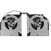 New CPU + GPU Cooling Fan for Lenovo Legion Slim 5 16APH8 (82Y9) 16IRH8 (82YA) 16AHP9 83DH 16ARP9 83EX Y7000P IRH8 R7000P ARH8 2023 Laptop DFSCL12E064861 FQSO DFSCM227163921 FQRY DC 12V